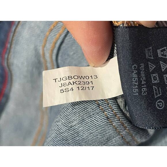 Tommy Hilfiger Women's Size 12 Skinny Fit Gramercy Denim Jeans Blue - Picture 11 of 11